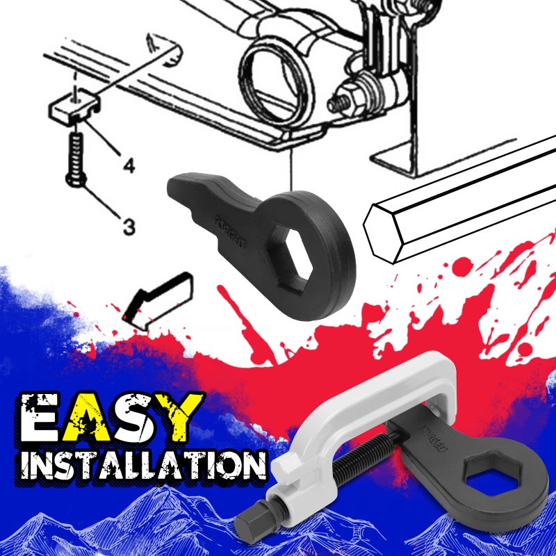 KSP PERFORMANCE KSP 1-3" Torsion Bar Key For Silverado Sierra 1500HD 2500HD 3500HD, Forged Steel Suspension Lift Kits Compatible With Chevrolet GMC Yukon XL Avalanche 8 Lug Trucks, 2pcs 1-3in Adjustable Leveling Kit - Image 5